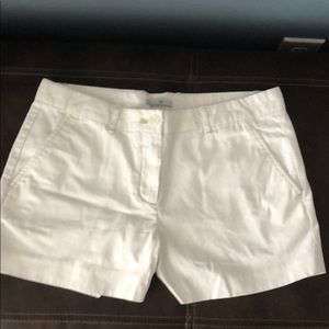 White Denim Shorts